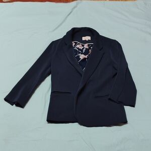 Skies Are Blue Dark Blue Blazer